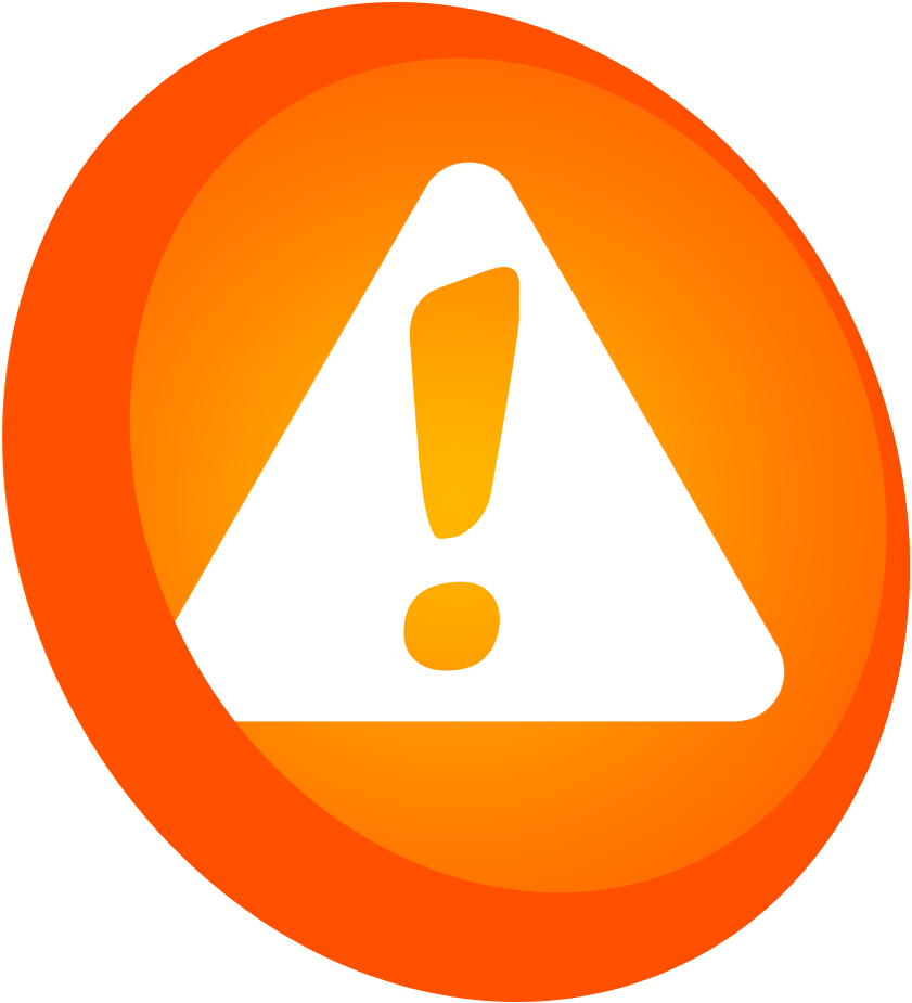 Picto Orange Danger