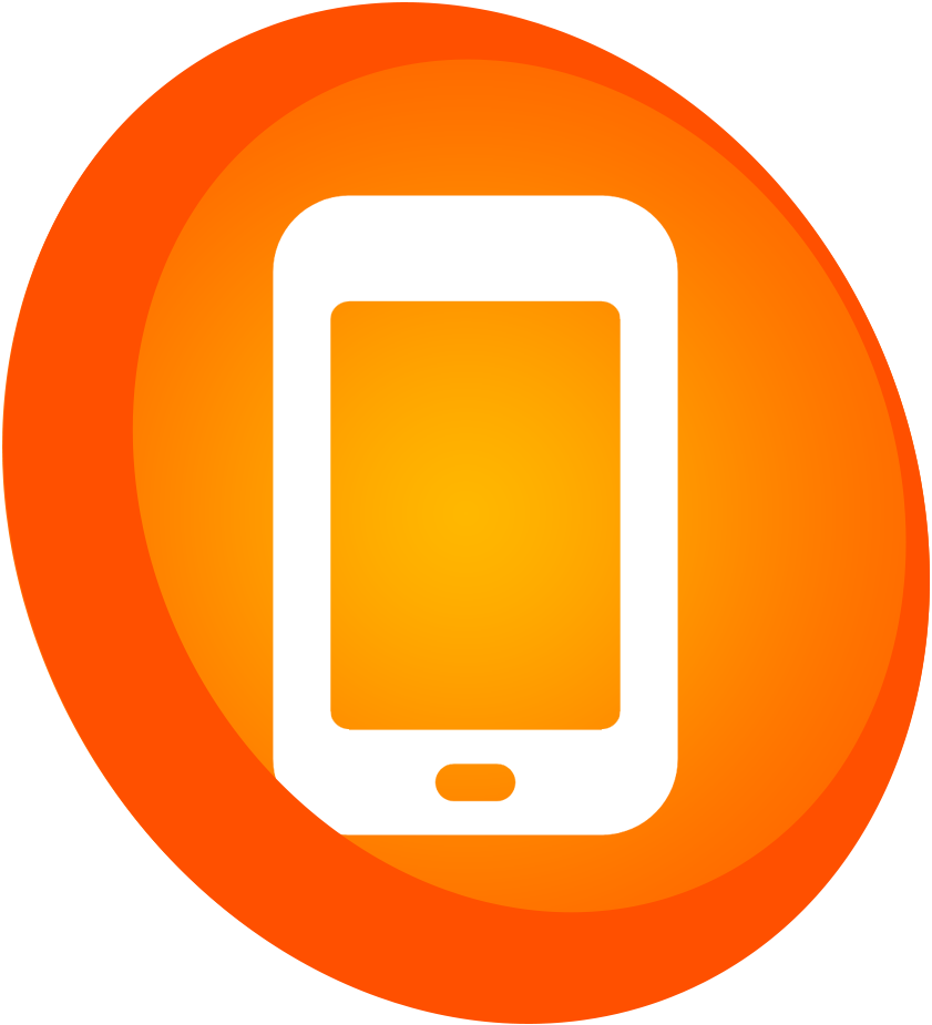 Picto Orange Mobile